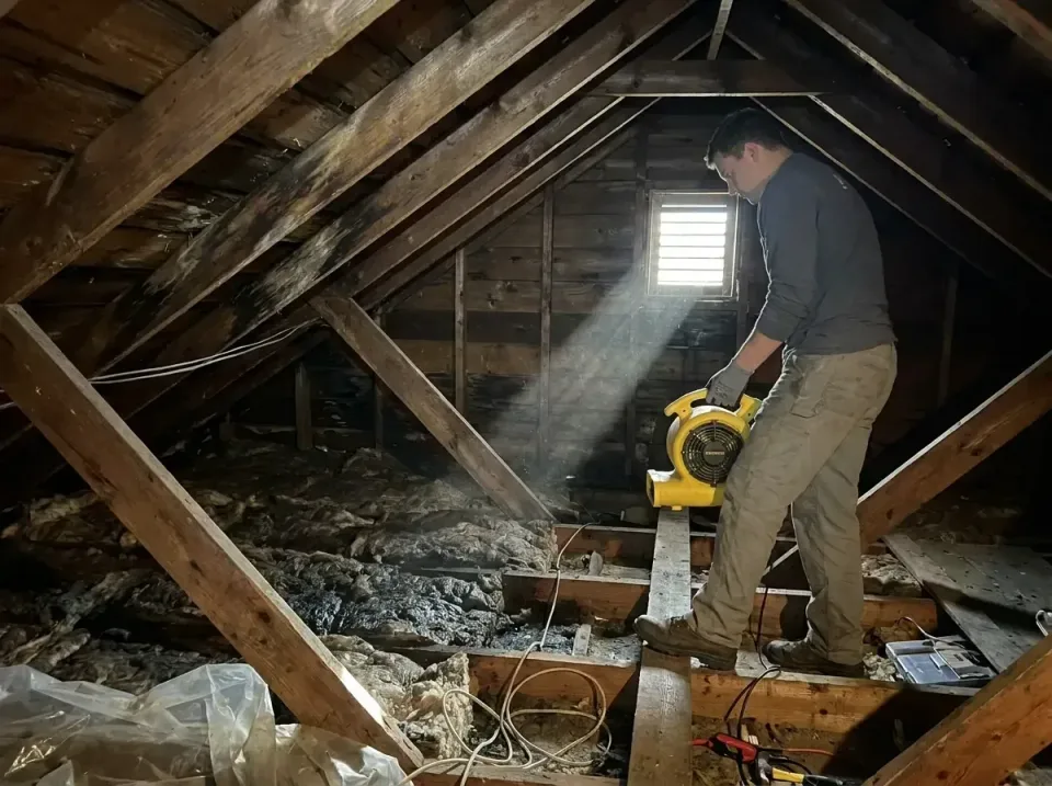 attic-water-damage-drying-proc-007 — frequently asked questions, Emergency Water Extraction & 24/7 Flood Response in Glennvi…